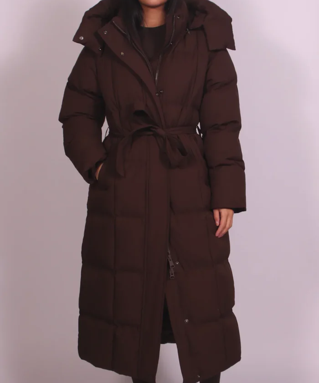 Carmen™ - Pika vöödiga sooja jope 