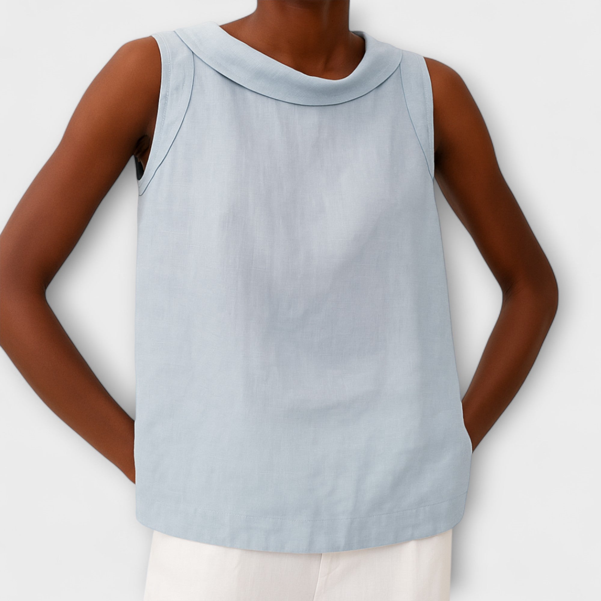 Brianna - Elegantne ilma varrukateta top