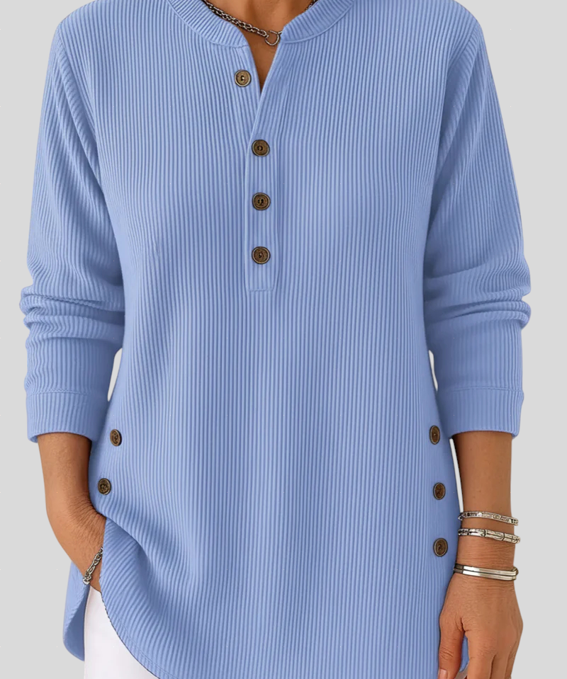 Élis – Kootud Särk Pikkade Varrukatega