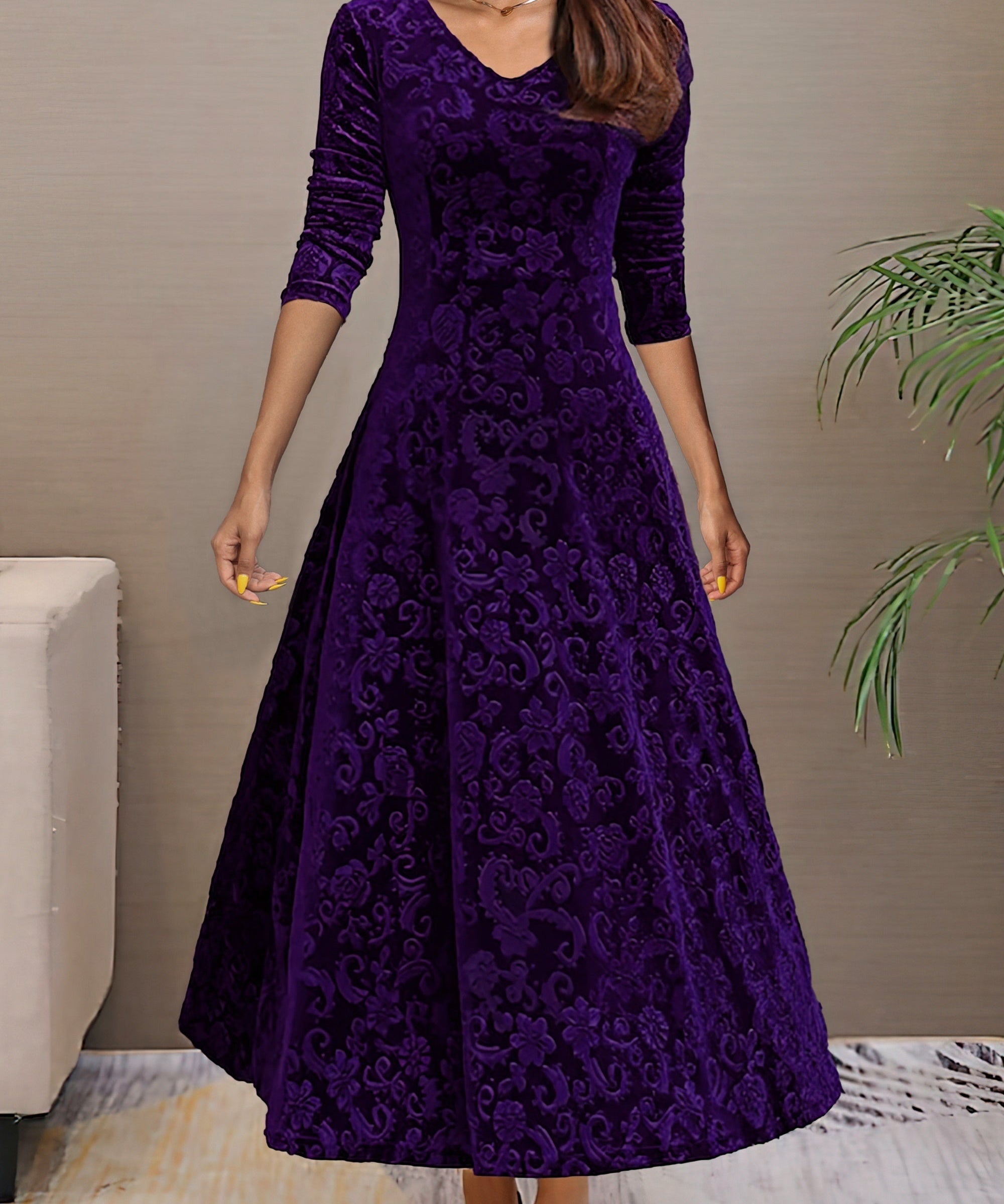 Denise | Samet Elegants Kleit