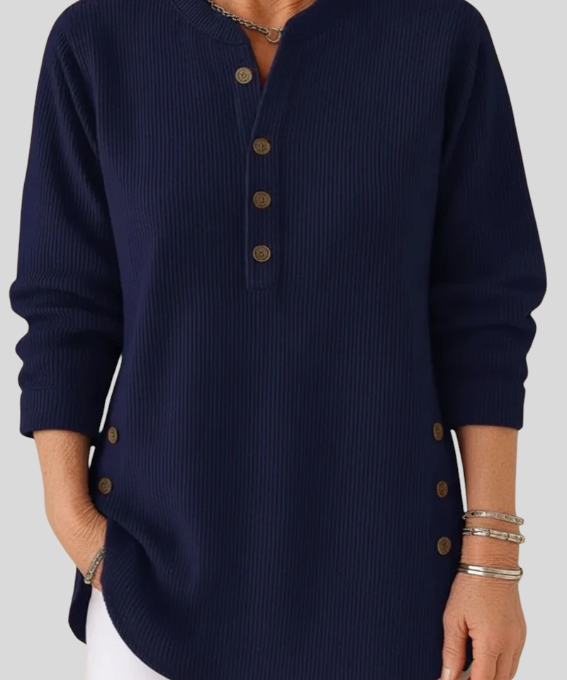 Élis – Kootud Särk Pikkade Varrukatega