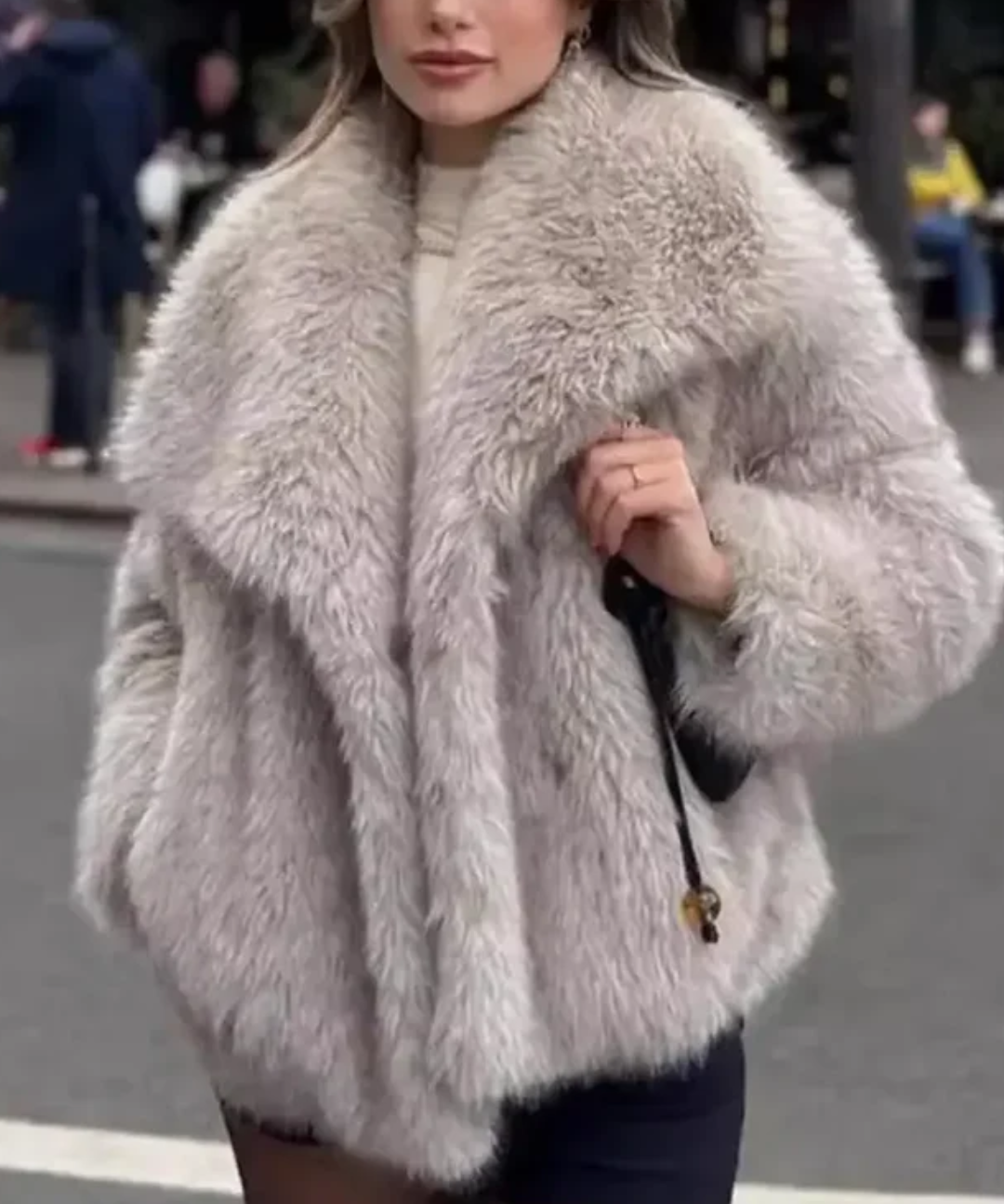 Julia™ - Karvase kraega jakk