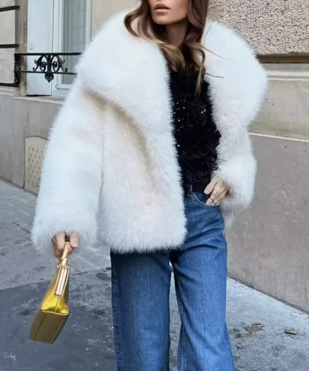 Julia™ - Karvase kraega jakk