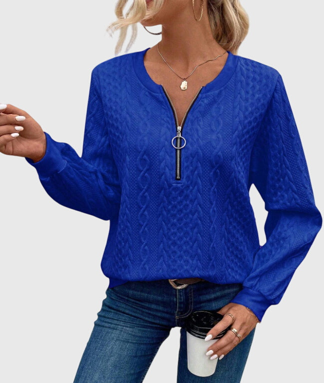 Nora™ | Zipperiga pullover