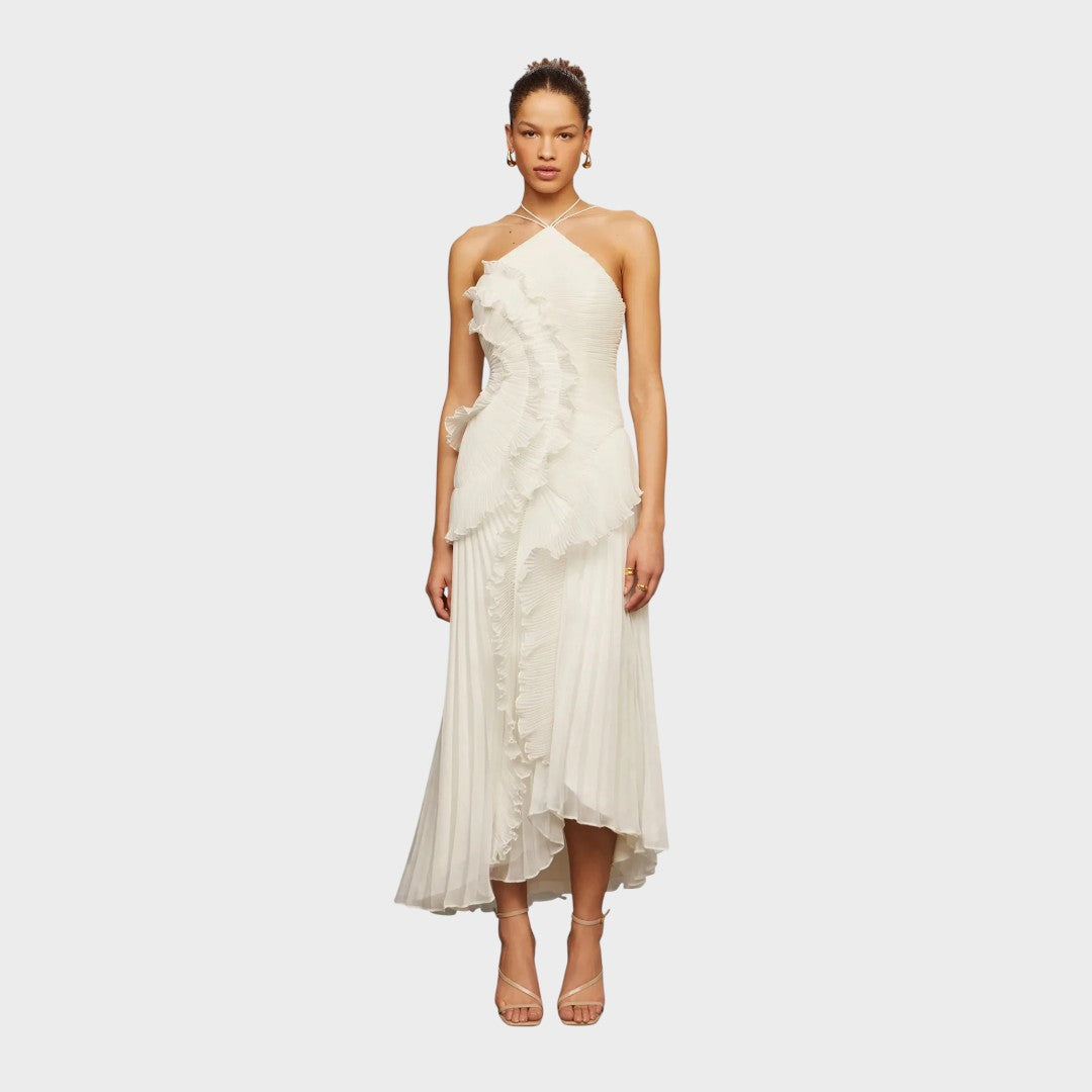 Marina - Ruffles Maki Kleid