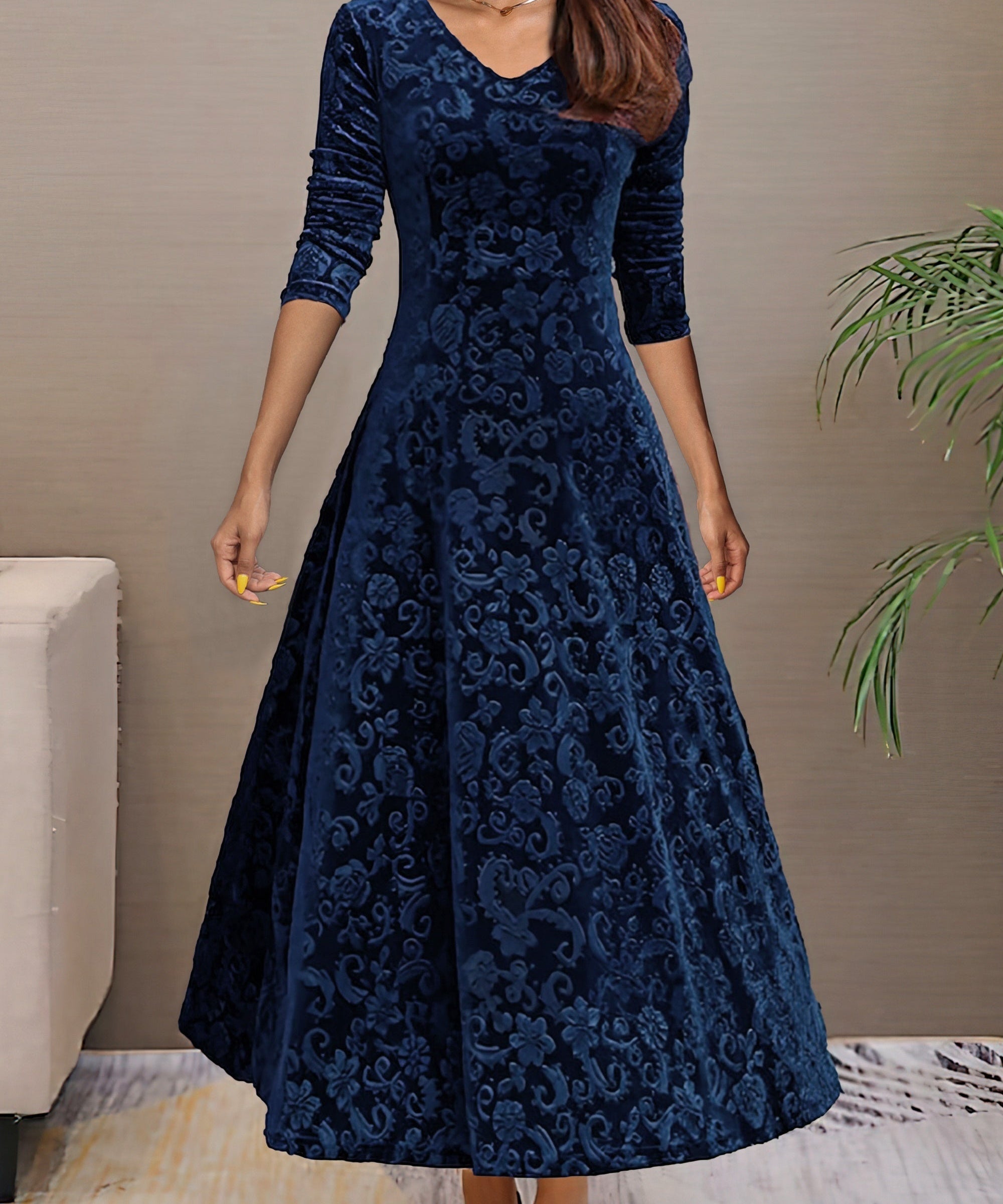 Denise | Samet Elegants Kleit