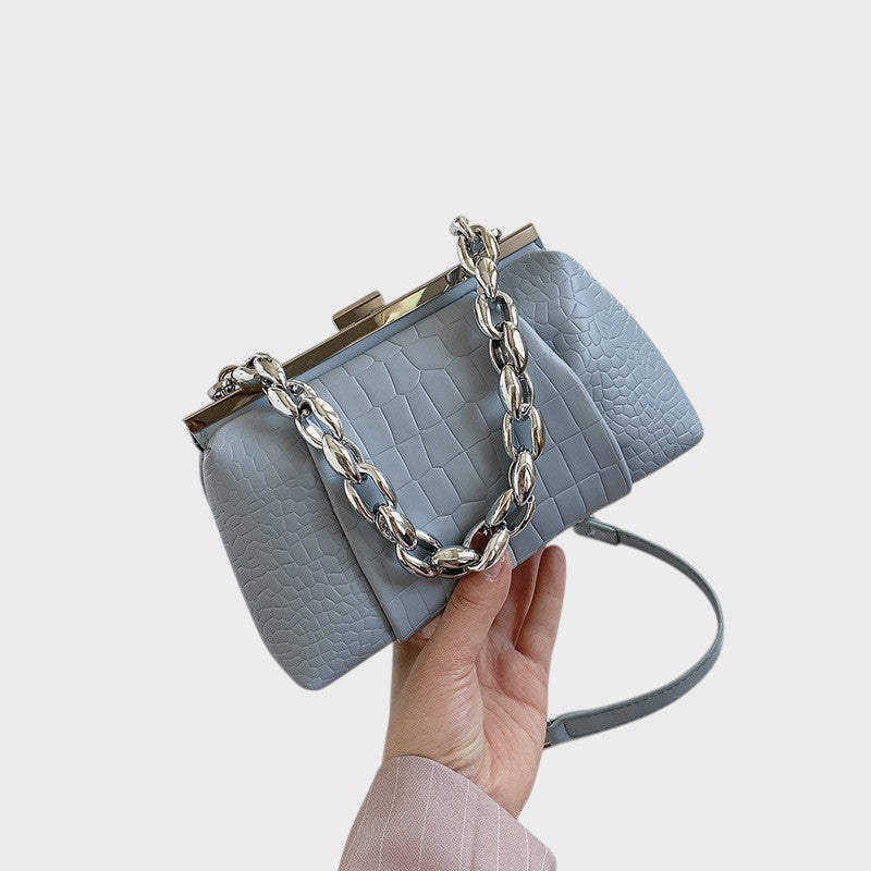 Jasna - Nahkefektiga Kott