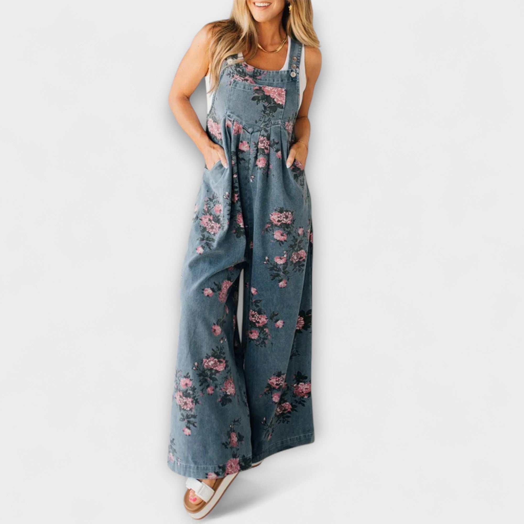 Bethany - Lillemuster Lai Denim Üksik