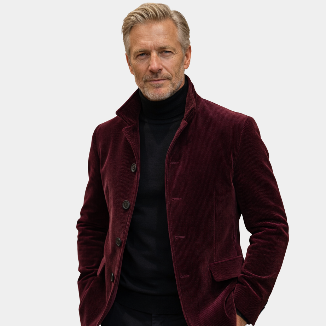 HENRIK™ | Elegantne meessoeng jakki vintage nüansiga