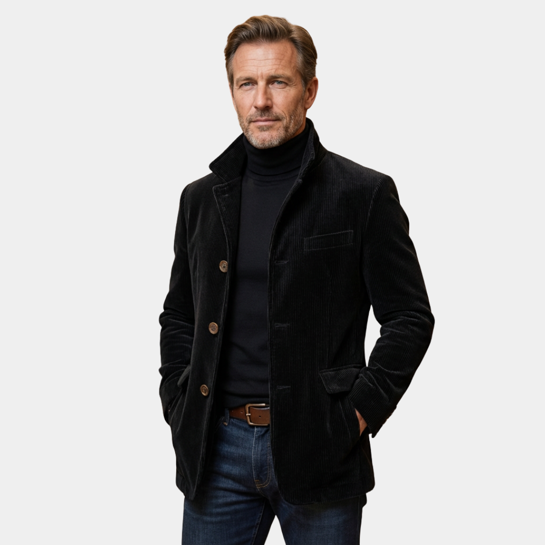 HENRIK™ | Elegantne meessoeng jakki vintage nüansiga