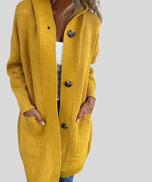 Giselle - Premium Kardigan Pika Lõikega