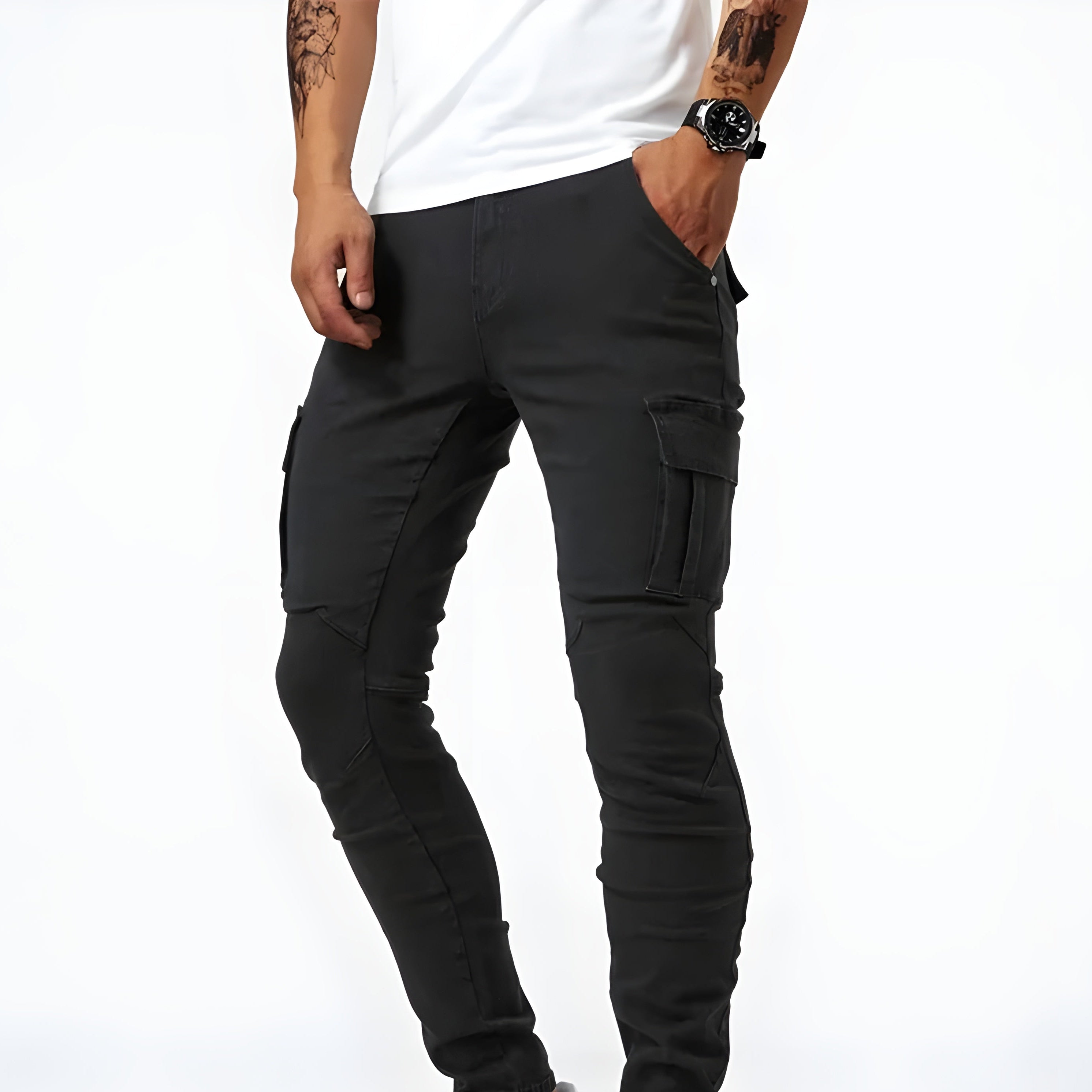 Brixter | Kitsad teksad 6 taskuga