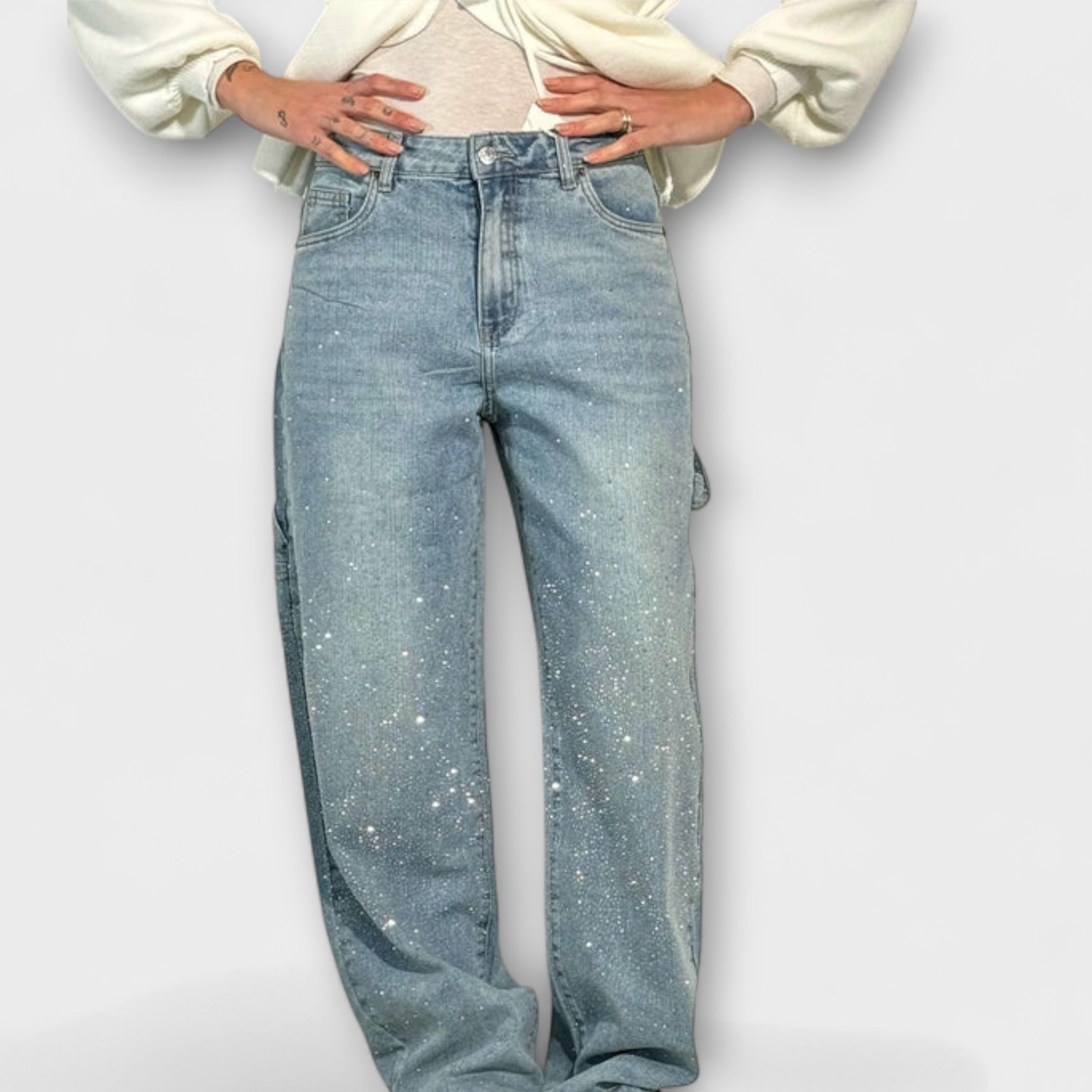 Fable - Shine Denim Jeandid Balloon Carpenter Stiil