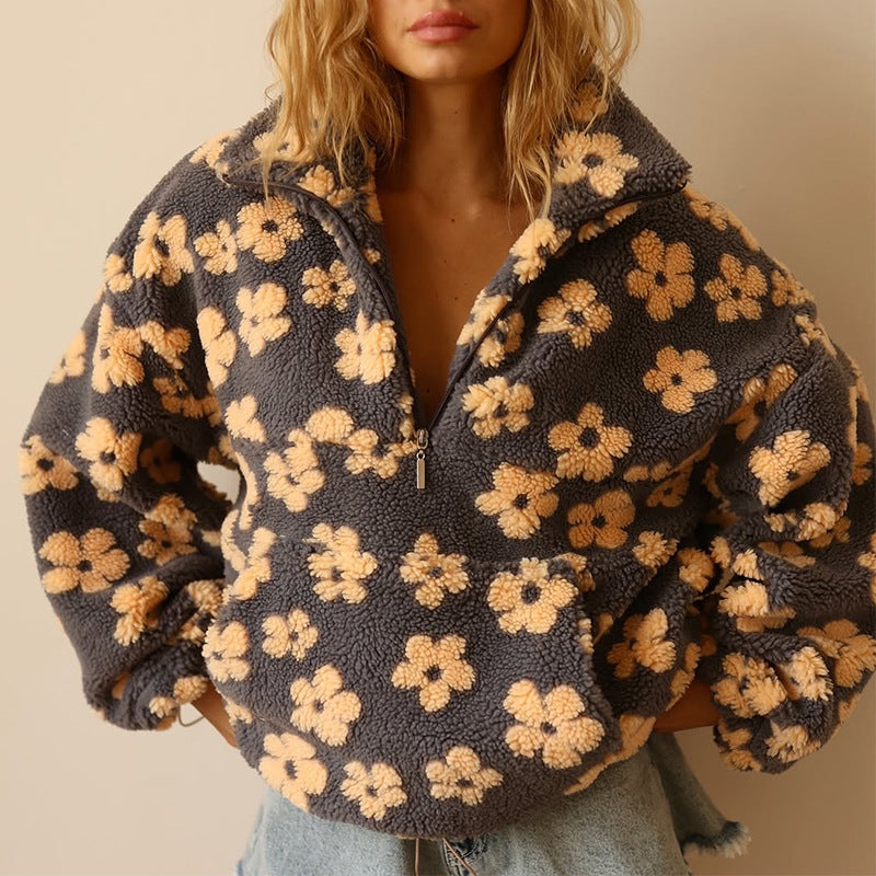 Daisy™ | Fliispullover Bloom