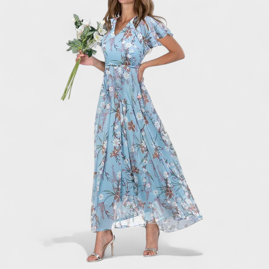 Mila - Luksuslik pikk kleit elegantse lõikega