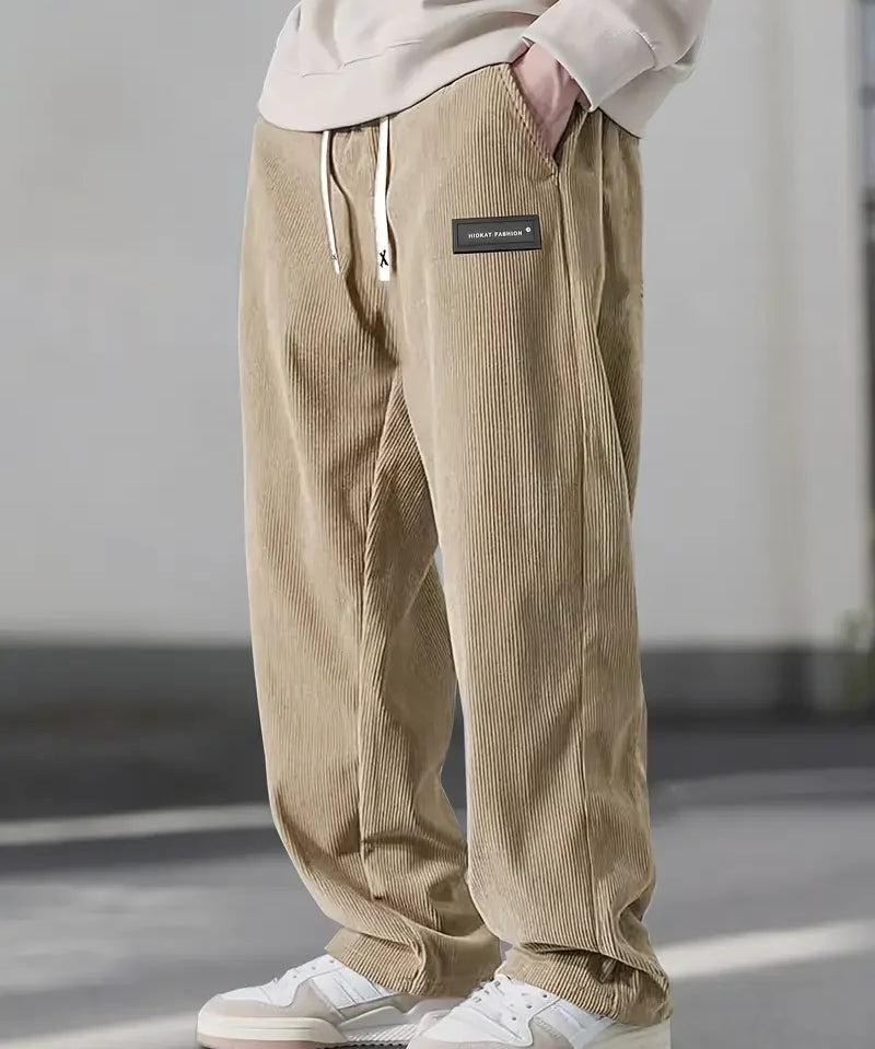 Meeste korduvärvilised püksid – mugav lõige elastse vööga