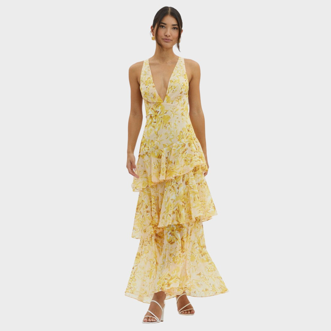Helena - Bloom Shift Midi Kleit