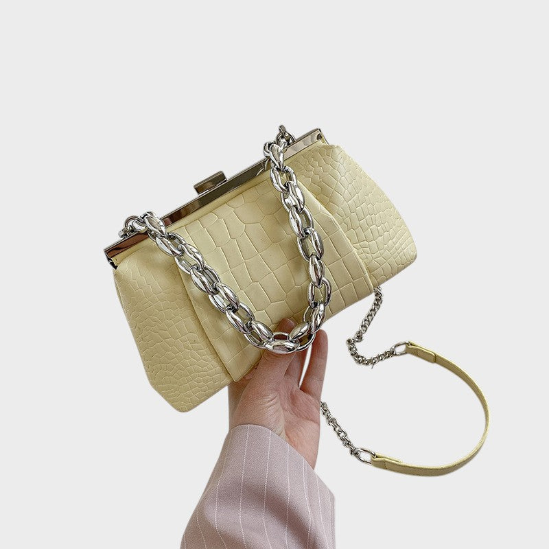 Jasna - Nahkefektiga Kott