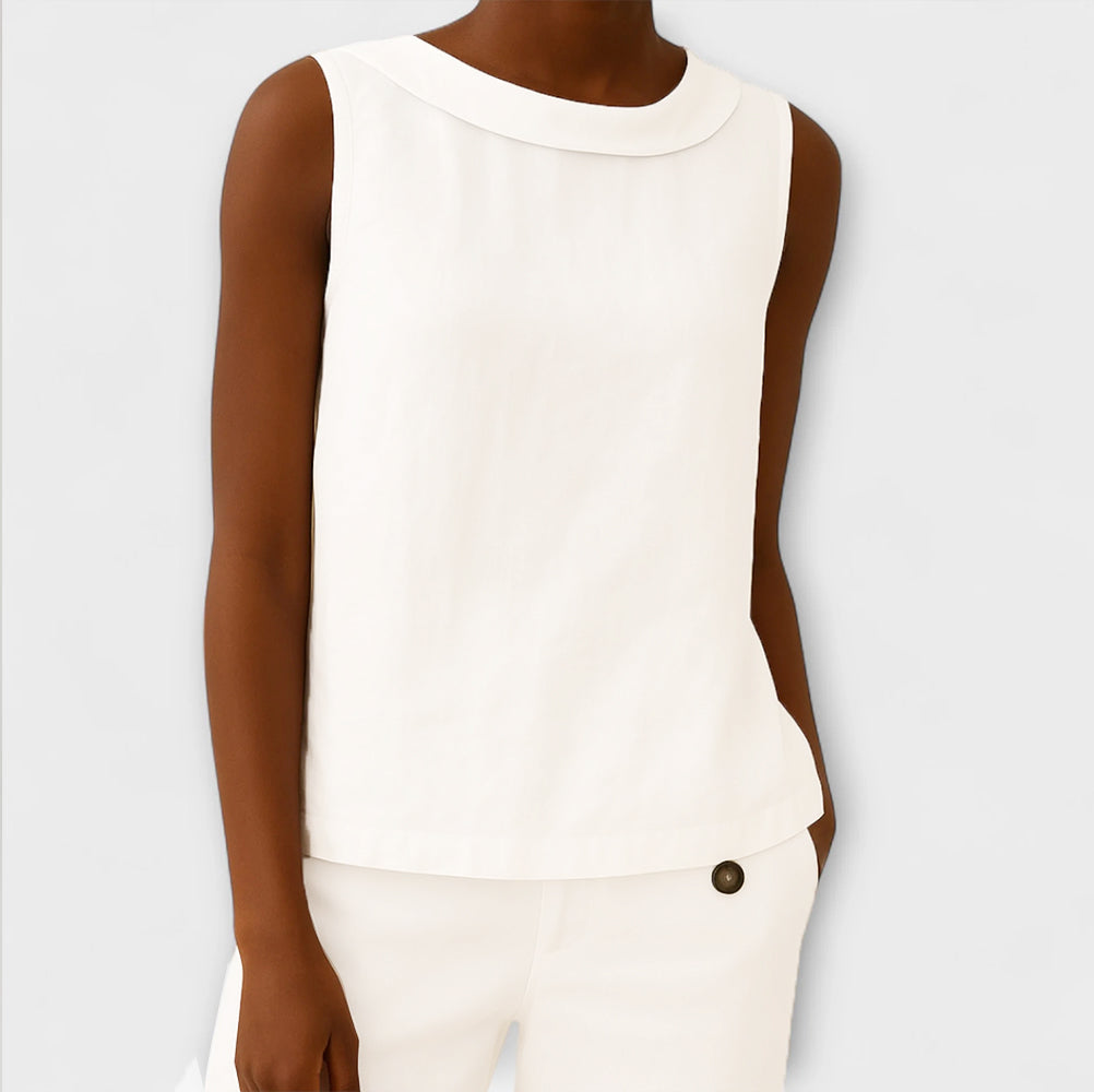 Brianna - Elegantne ilma varrukateta top