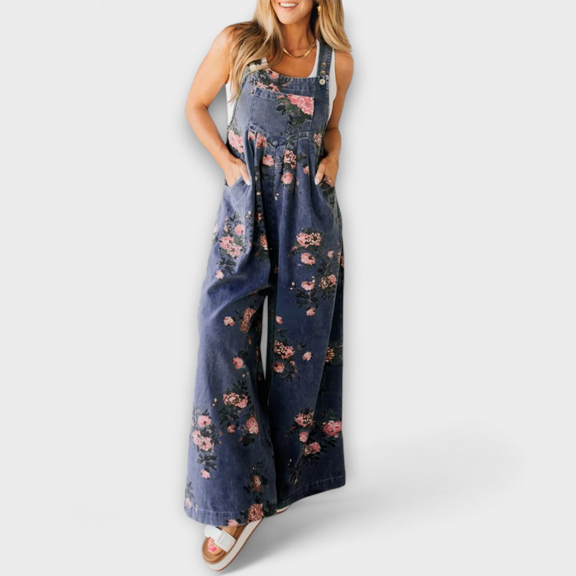 Bethany - Lillemuster Lai Denim Üksik