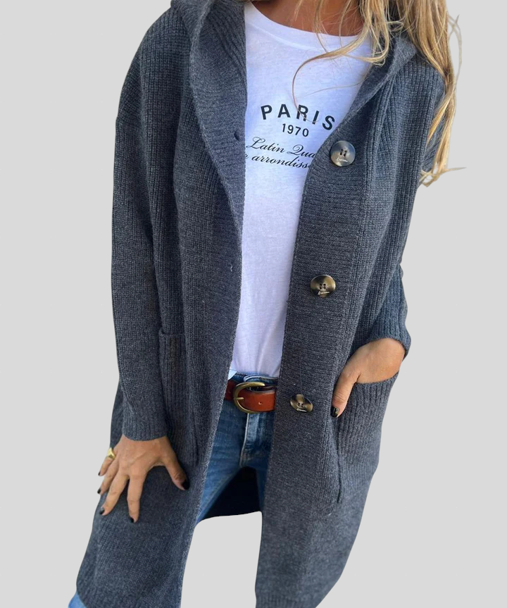 Giselle - Premium Kardigan Pika Lõikega