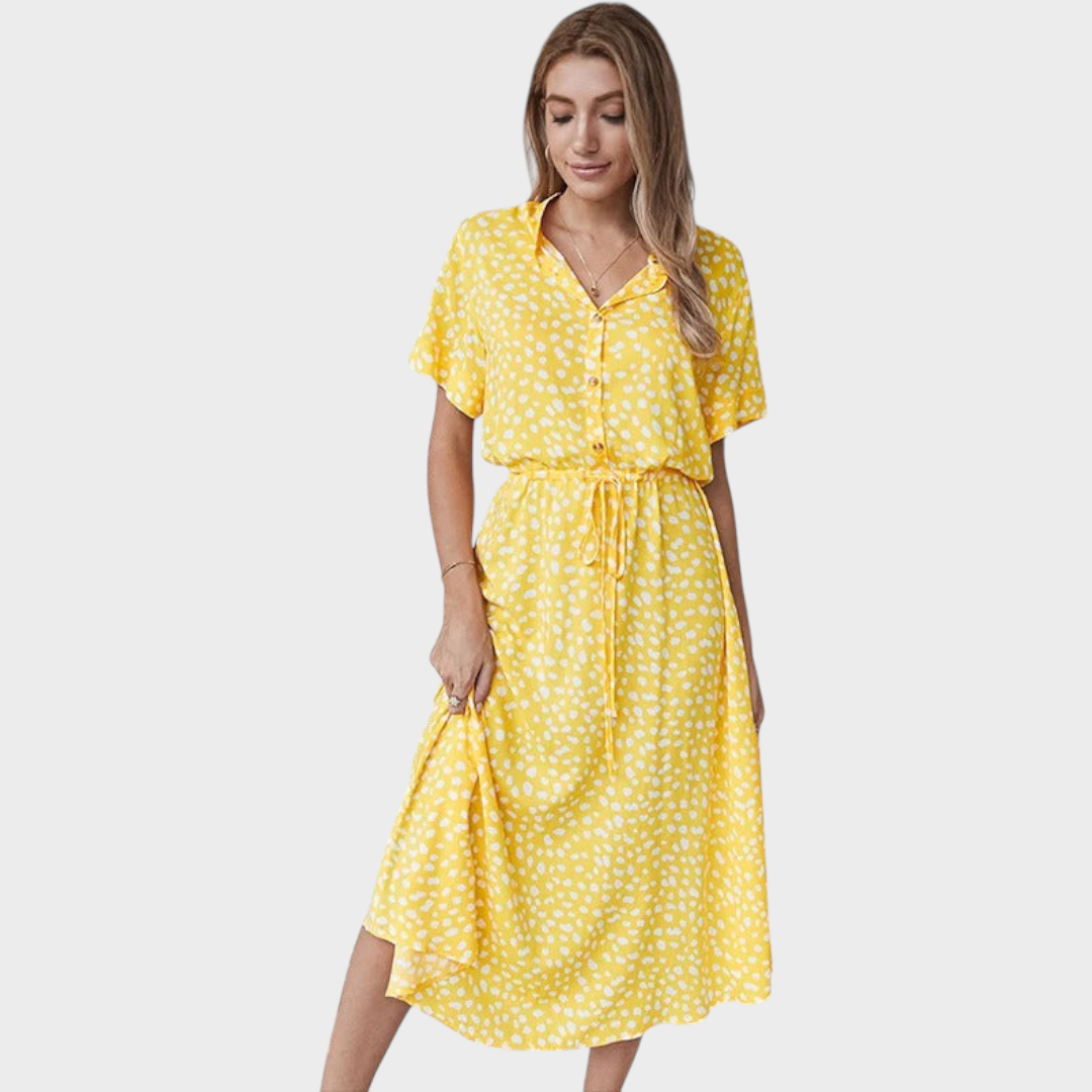 Tena - Mitmevärviline Elegantne Suvekleit