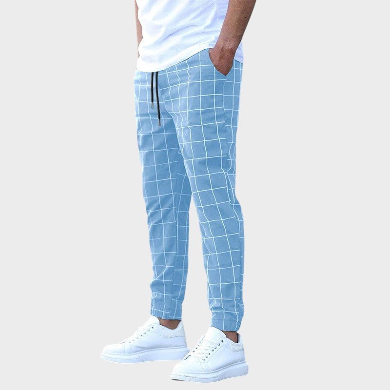 Mikkel - Stiliseeritud triibulised dressipüksid