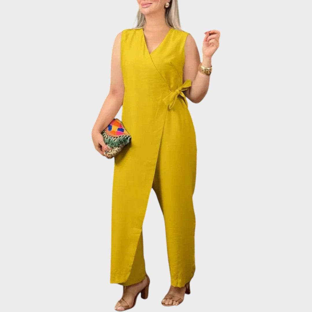 Dragana - Elegantne kombinezon V-kaelusega